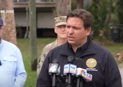 All hell is breaking loose over what Ron DeSantis said he wanted to do with three illegal aliens caught looting in Florida