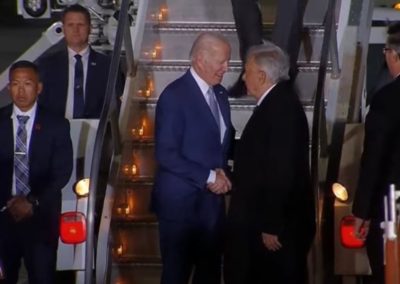 A top official in the DeSantis administration reminded Joe Biden of one horrible truth ahead of his visit to Mexico City