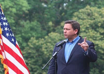 A top Republican operative in Florida told the press three words about Ron DeSantis running for President that left Democrats on edge