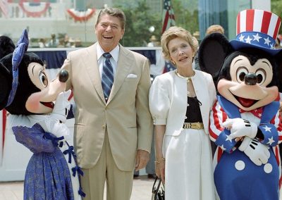 Mickey and Reagans