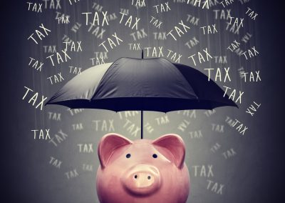 Umbrella,For,Hiding,Piggy,Bank,Savings,Account,From,Tax