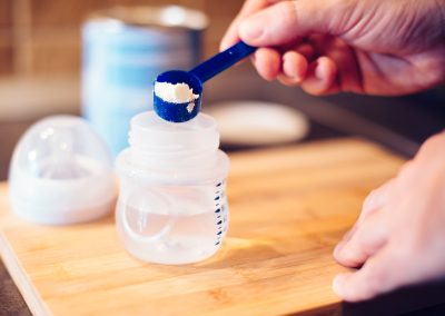 A Florida man could face 30 years for stealing baby formula under Ron DeSantis’ new tough-on-crime law Father,Making,Baby,Formula,In,Milk,Bottle,For,A,Newborn