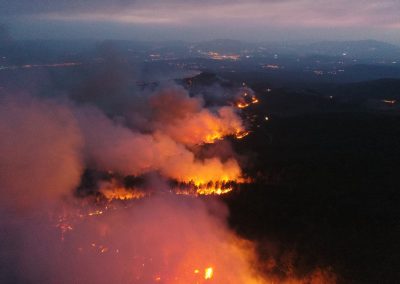 Aerial,View,Forest,Fires,,Fire,Looks
