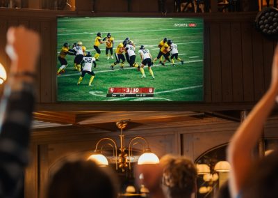 Ron DeSantis just made sure Lee Corso received the recognition he deserved with Florida's highest civilian award Group,Of,American,Football,Fans,Watching,A,Live,Match,Broadcast