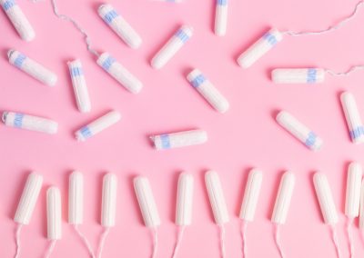 A Florida firefighter used one disgusting method to get revenge on her ex that left cops shaking their heads Many,Cotton,Menstrual,Tampons,From,Above,On,A,Pink,Background.