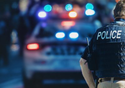 Ron DeSantis made one jaw-dropping offer to NYPD officers after this election disaster American,Policeman,And,Police,Car,In,The,Background