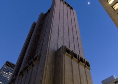 Ron DeSantis just delivered two words that will have Democrats seeing red Famous,Brutalist,Building,With,Long,Lines,And,No,Windows,In