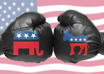 These four GOP states just gave Trump what he's been demanding since day one Republican,Party,Vs,Democratic,Party,And,The,American,Flag