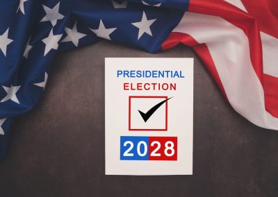 Politics,And,Voting,Concept.,Part,Of,The,American,Flag,With