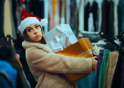 One Christmas shopper's warning about a naked Florida man just saved lives at Hobby Lobby Tired,Christmas,Woman,Shopping,Extensively,In,The,Last,Minute,Stressed