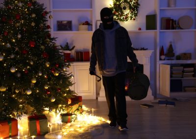 This Florida woman made one Christmas morning move that just landed her a felony Thief,In,Mask,With,Bag,And,Crowbar,Near,Christmas,Tree