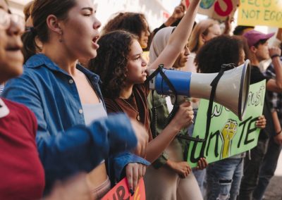 Ron DeSantis just revealed one brutal truth about Minneapolis that left Democrats fuming Diverse,Young,People,Marching,For,Climate,Justice,With,Banners,And