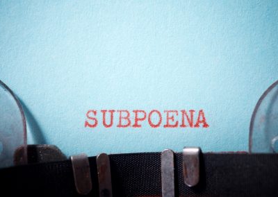 Subpoena,Word,Written,With,A,Typewriter.