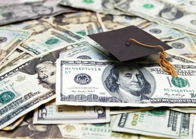 Mini,Graduation,Cap,On,Us,Money,–,Education,Costs