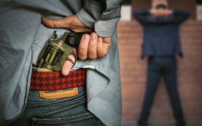 A Florida husband shot a career criminal dead the moment he advanced toward him