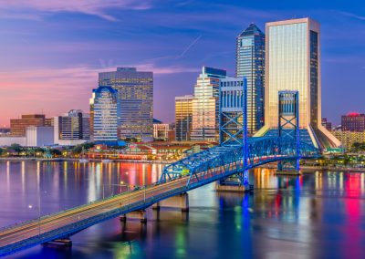 Florida's CFO dropped three words that made Jacksonville's Mayor go ballistic Jacksonville,,Florida,,Usa,Downtown,Skyline,At,Dusk,Over,St.,Johns