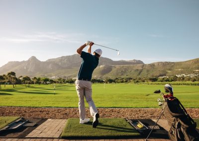 Travis Kelce just landed at Pebble Beach and brought one huge surprise nobody saw coming Male,Golfer,Taking,A,Swing,On,A,Beautiful,Mountain,Course