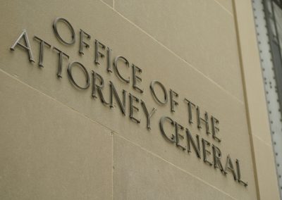 Florida’s Attorney General called Trump’s DOJ this one word that left Democrats fuming Office,Of,The,Attorney,General,Sign,On,The,Robert,F.