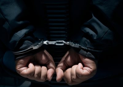 The,Man,Was,Sitting,On,A,Chair,With,Tied,Hands