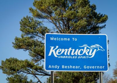 Ron DeSantis Just Called Andy Beshear Out in His Own Backyard and It Didn't Go Well for the Democrat Welcome,To,Kentucky,,Unbridled,Spirit,-,Roadsign,At,State,Border