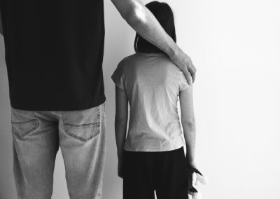 Florida Just Hit 1400 Child Predator Arrests and One of Them Admitted Everything Black,And,White,Image,Of,Man,Standing,Beside,A,Child