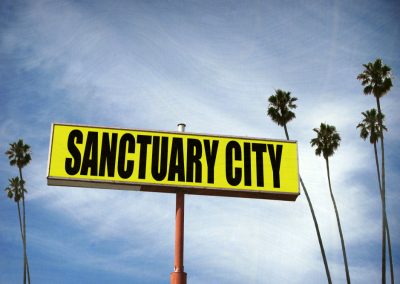 Florida Just Gave Tampa Mayor Jane Castor 19 Days to Choose Between the Law and Illegal Aliens Aged,And,Worn,Sanctuary,City,Sign