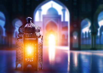 Shiny,Lantern,In,The,Mosque,At,Beautiful,Night,Sky