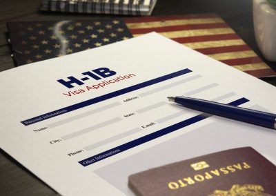 H-1b,Visa,Application,Concept:,Usa,H-1b,Visa,Application,On,A