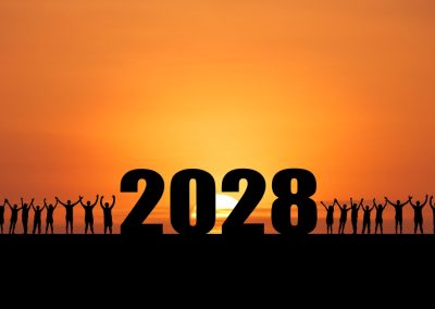 Ron DeSantis Just Told Sean Hannity He Is Not Done Yet Silhouette,Of,People,Celebrating,The,Arrival,Of,The,Year,2028