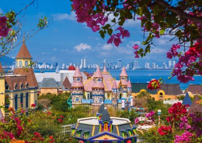 Disney Hired Million Dollar Lawyers After Bob Chapek Picked a Fight He Had No Business Starting Beautiful,Panoramic,Landscape,Of,Vinpearl,Island,With,Vinwonders,Amusement,Park
