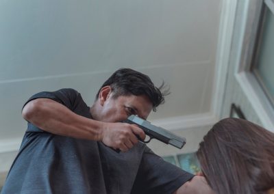 An,Unhinged,Threatens,To,Shoot,His,Wife,In,The,Head.