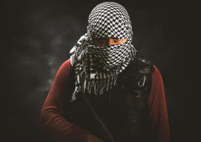 Rebel,Militant,Terrorist,Guerrilla,Concept