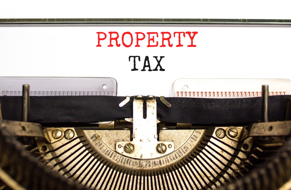 Property,Tax,Symbol.,Concept,Words,Property,Tax,Typed,On,Old