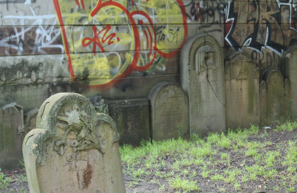 A Florida Cemetery Was Vandalized With Donald Trump Graffiti Two Months Ago and Nobody Noticed Until the Media Needed a Story