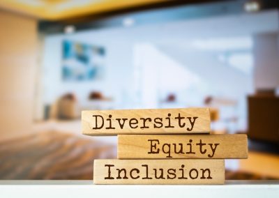 Florida Conservatives Are Already Gunning for UFs New President Pick Over His DEI Record Wooden,Blocks,With,Words,’diversity,Equity,Inclusion’.