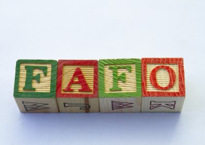 The,Abbreviation,Fafo,Visually,Displayed,On,A,Clear,Background,With