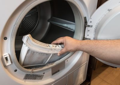 A Florida Man Groomed a 14-Year-Old Online for Two Years and Then Hid Her in a Dryer When Deputies Showed Up Hand,Removing,Lint,Filter,From,Clothes,Dryer,Image,Of,A