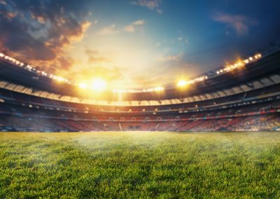 Hillsborough Commissioners Promised Voters This Tax Would Never Touch a Stadium Textured,Soccer,Game,Field,With,Neon,Fog,-,Center,,Midfield.