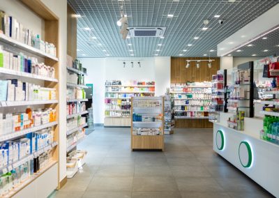 Picture,Of,A,Pharmacy,With,Various,Shelves,With,Medicines