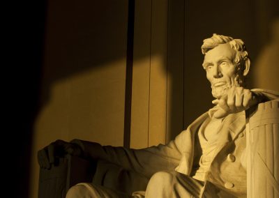 Ron DeSantis Honored Abraham Lincoln With The Statue That The New York Times Tried To Erase Statue,Of,Abraham,Lincoln,In,Brilliant,Warm,Morning,Dramatic,Sunlight