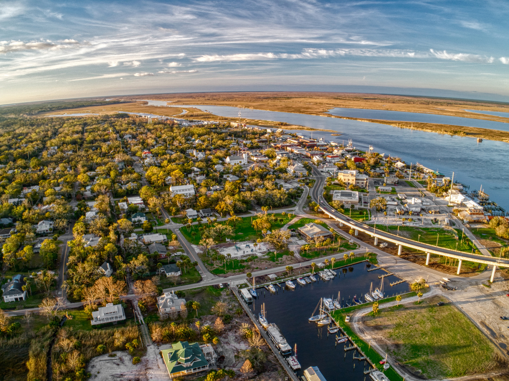 Apalachicola,Is,A,Small,Coastal,Community,On,The,Gulf,Of