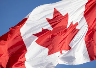 Florida Just Proved a Biden Judge Wrong With One Arrest Red,And,White,Canadian,Flag,With,A,Maple,Leaf,Waving