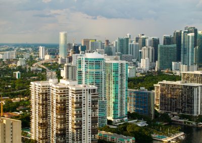Peter Thiel Just Set a Miami Office Rent Record and California Democrats Are Why Miami,Brickell,In,Florida,,Usa.,View,From,Above,Of,Skyscraper