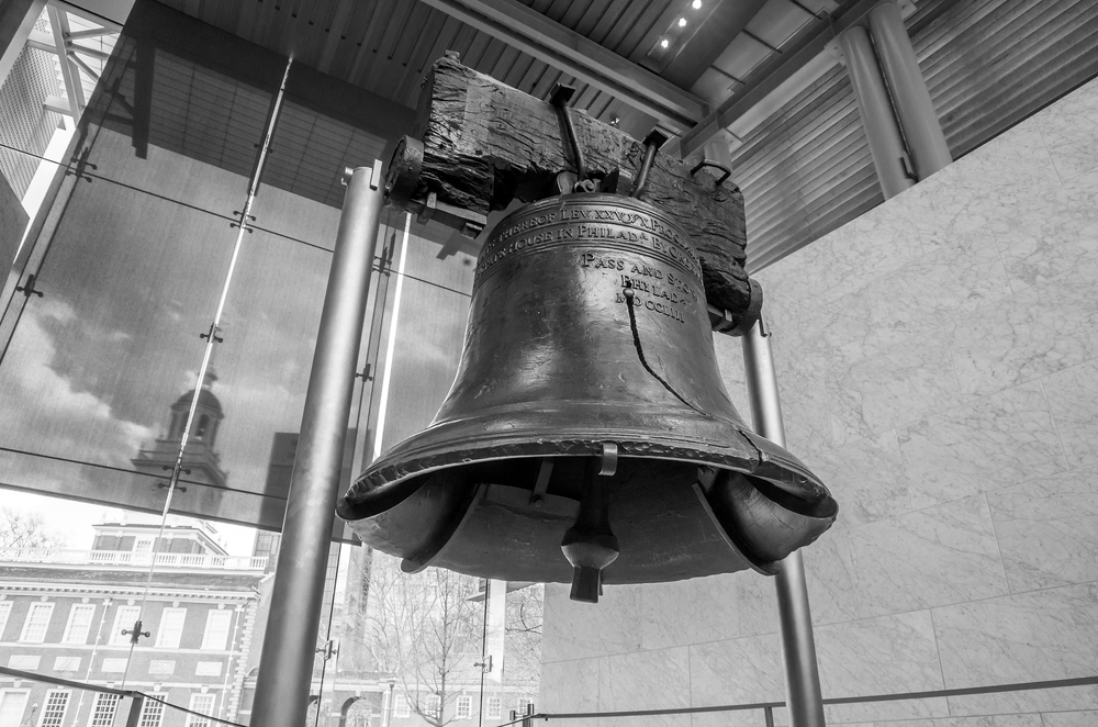 Liberty,Bell,Old,Symbol,Of,American,Freedom,In,Independence,Mall