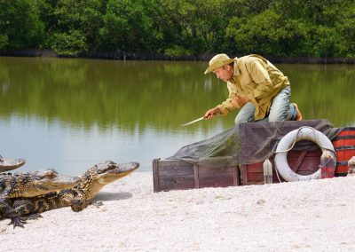 Funny,Ship,Wrecked,Castaway,Man,Stranded,In,The,Mangrove,Swamp