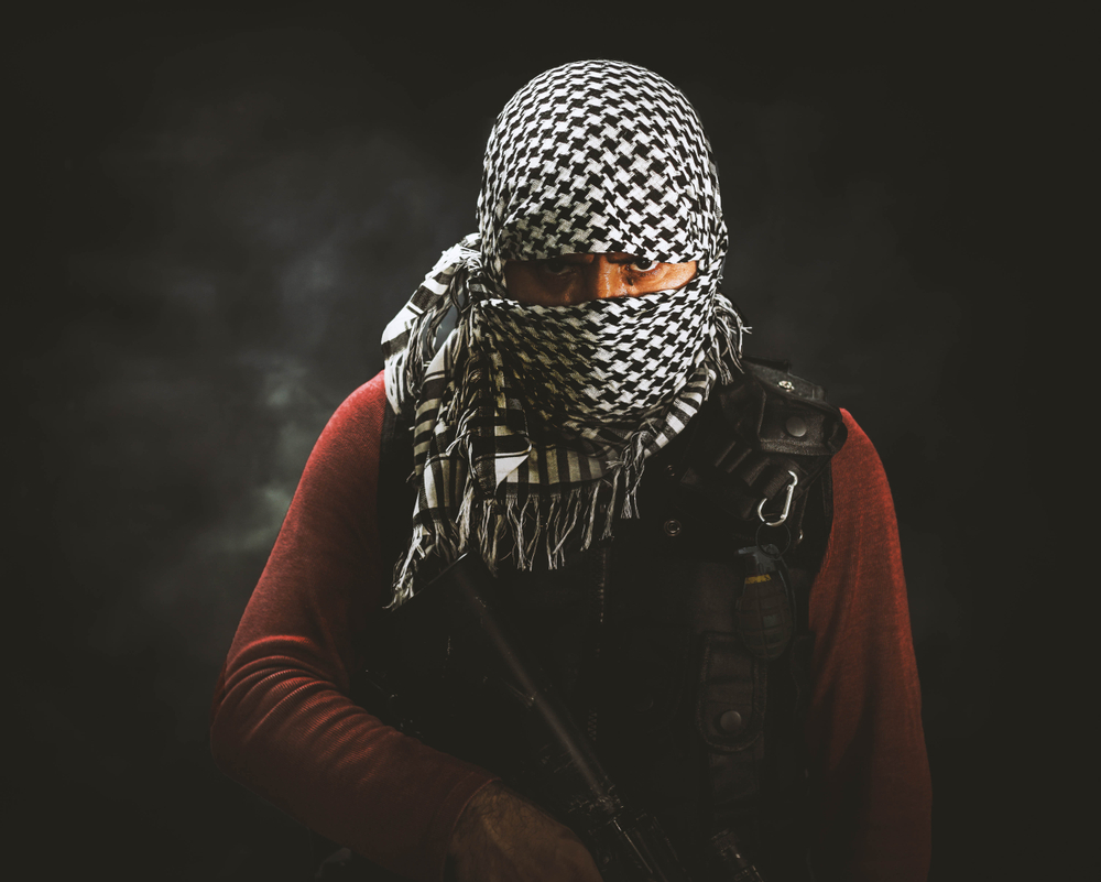 Rebel,Militant,Terrorist,Guerrilla,Concept