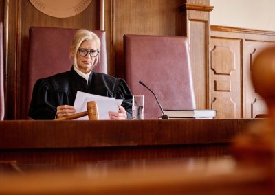 A Clinton-Appointed Florida Judge Just Freed a Cuban Plane Hijacker Who Held a Knife to a Pilot's Throat Experienced,Female,Judge,In,Black,Gown,Reading,Juridical,Paper,Documents