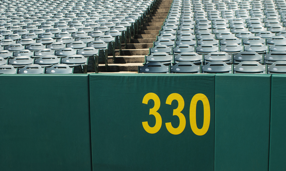 Baseball,Wall,With,Copy,Space.,Home,Run,Wall,Fence.