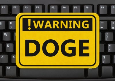 Ron DeSantis Just Showed Every Republican Governor How to Expose Millions in Wasted Taxpayer Money Doge,Government,Spending,Warning,Sign,On,A,Keyboard,For,Government