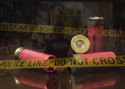 Police,Crime,Scene,After,A,Shooting